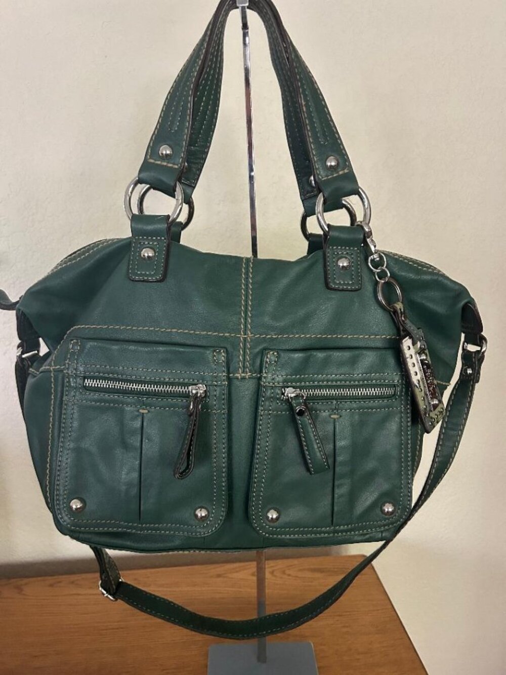 Tignanello Cargo Satchel Crossbody Bag